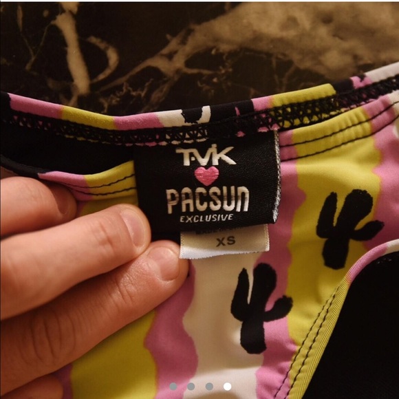 TVK for PacSun cactus cheeky bikini bottom (size XS) - Picture 2 of 4